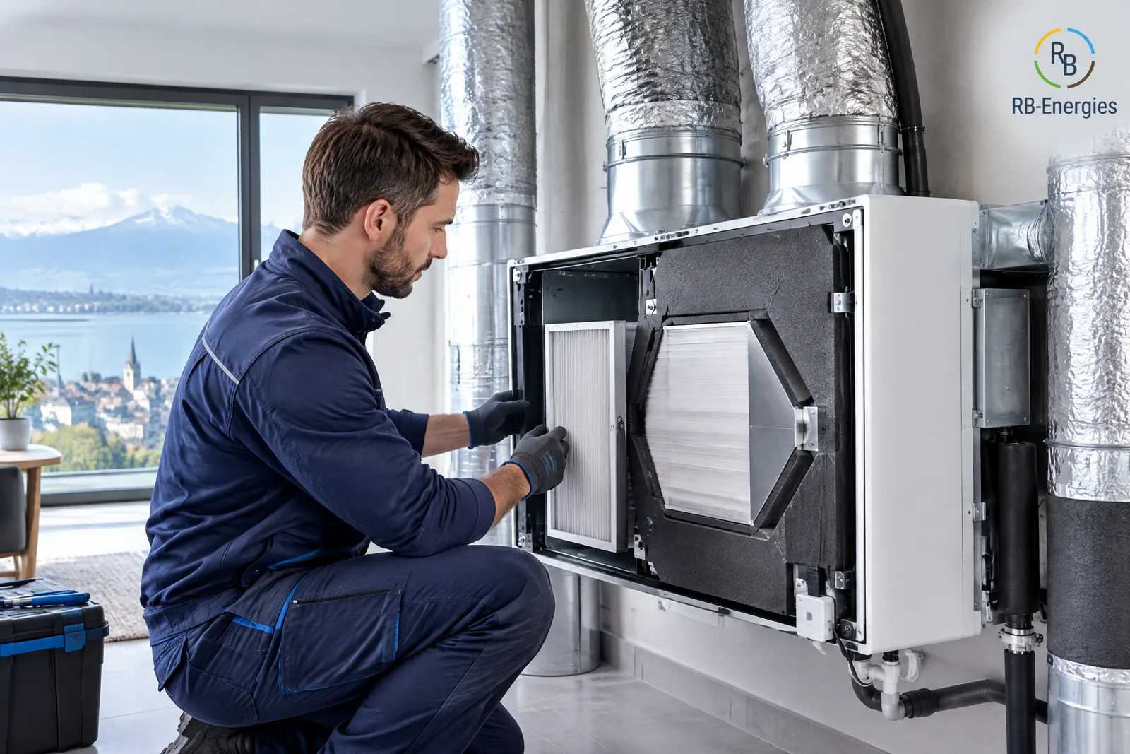 Ventilation double flux à Lausanne et dans le canton de Vaud : pourquoi la VMC est indispensable
