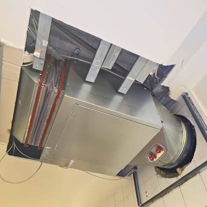 Caisson de ventilation — Local technique